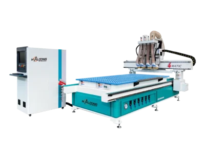 a cnc have multi woodworking router tools