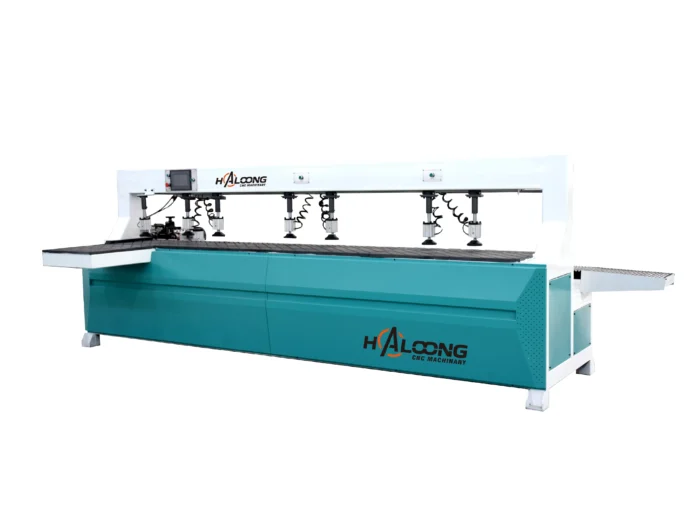 dual spindle cnc side wood drill machine