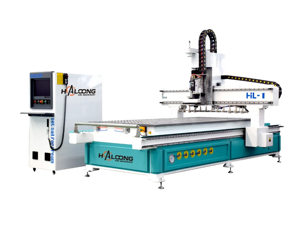 dual-table cnc cutter for wood