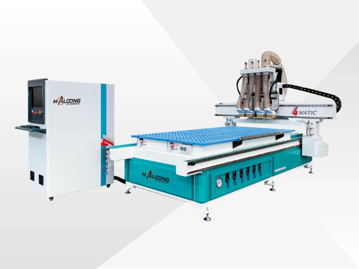 haloong 4 spindle cnc nesting router