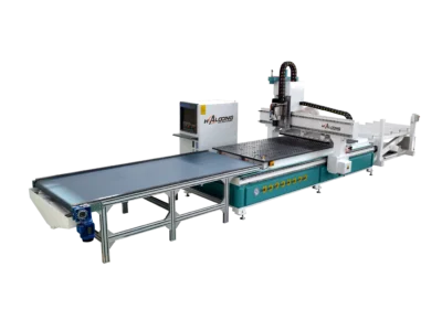haloong Auto loading and unloading wood router line for furniture