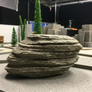 Haloong CNC router carved rock props