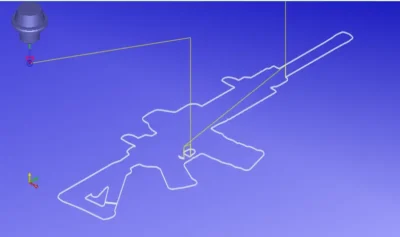 Haloong CNC run toy gun G-codes