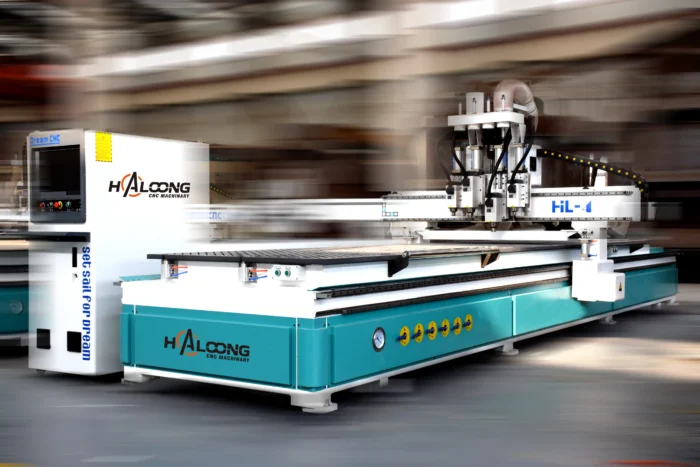 haloong Dual-Table cnc wood router 4 matic