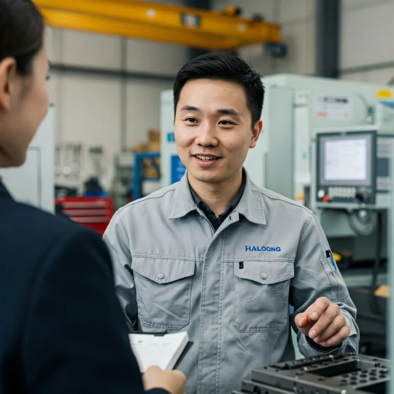 HALOONG experts explain the use of CNC routers to customers