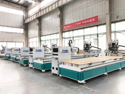 Standardized production workshop of HALOONG CNC router