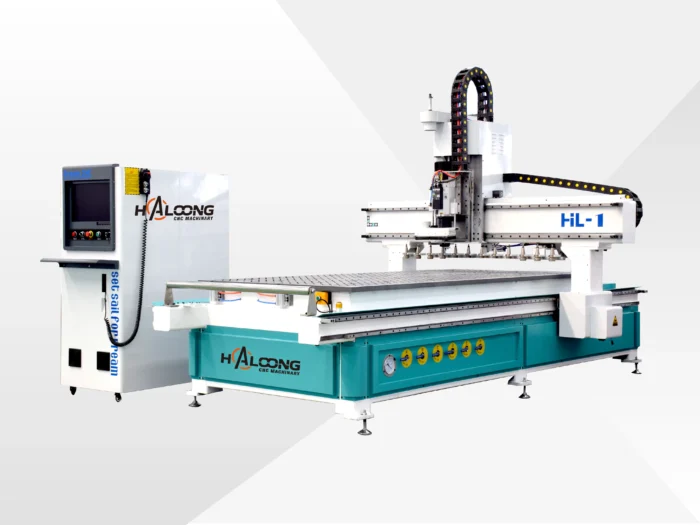 wood CNC atc cutting machine with dual-table